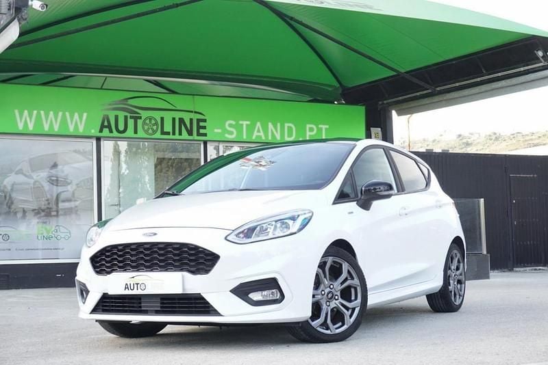 Usado Ford Fiesta ST-Line 100 HP (73 kW) 2019 Branco Citadino