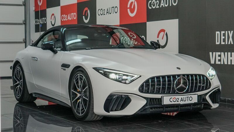 Branco Usado 2023 Mercedes SL63 AMG AMG Coupé | € 195.000 - Imagem 1/4