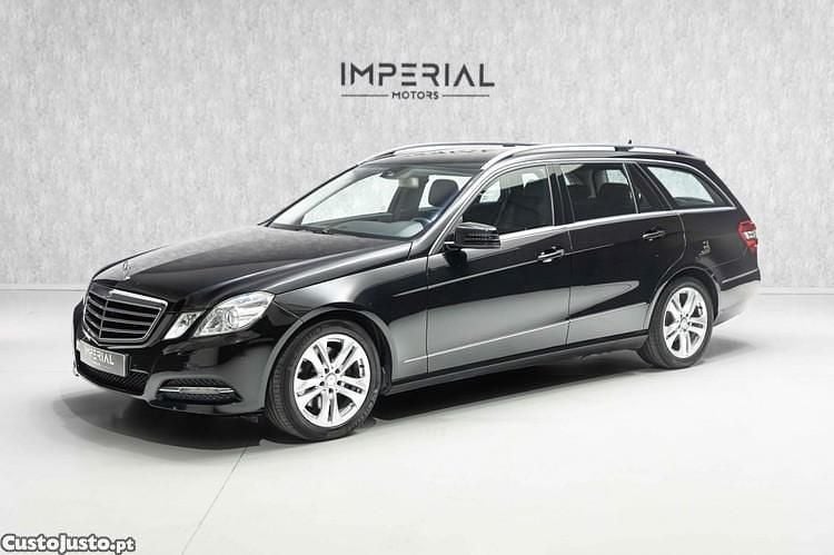 Preto Usado 2010 Mercedes E250 Avantgarde Sedan | € 14.450 (Preço justo) - Imagem 1/1