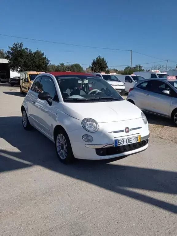Branco Usado 2013 Fiat 500 Pop Citadino | € 9.980 (Preço elevado) - Imagem 1/4