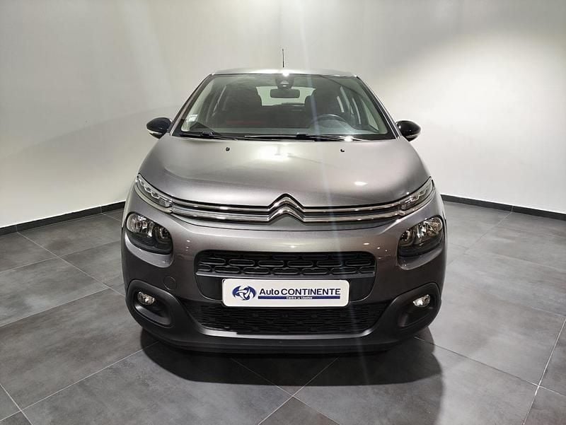 Usado Citroën C3 Feel 82 HP (60 kW) 2018 Cinza Citadino