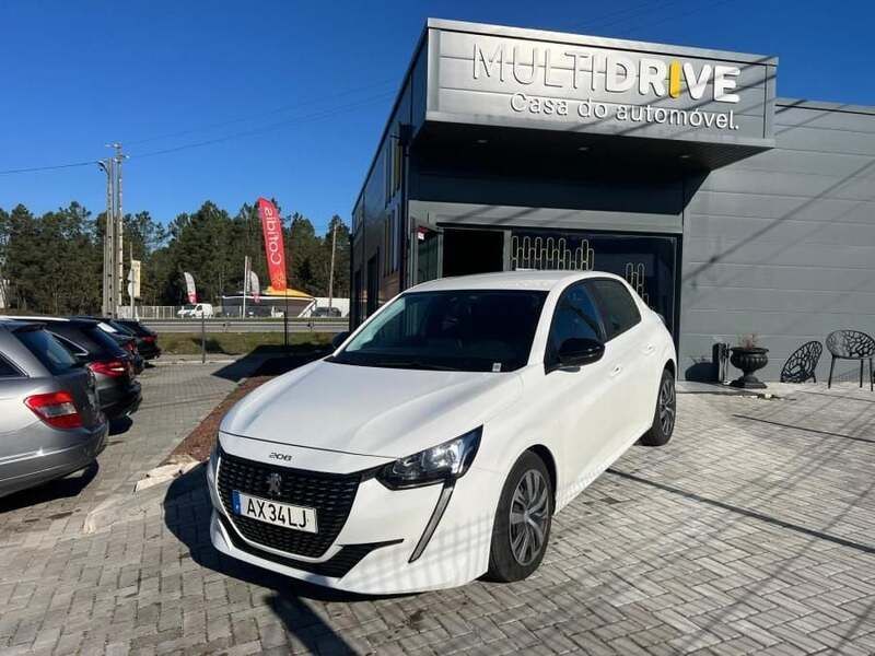 Branco Usado 2023 Peugeot 208 Active Citadino | € 17.000 (Bom preço) - Imagem 1/4