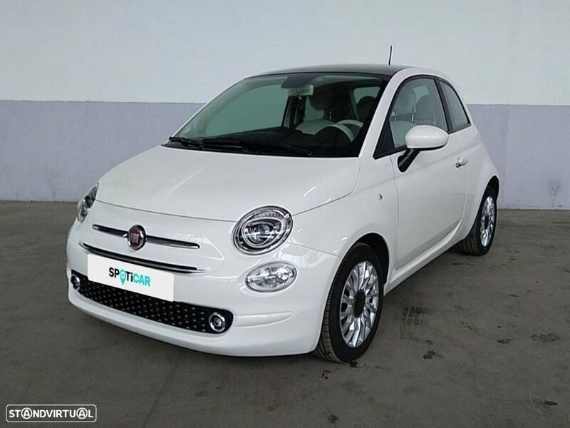 Branco Usado 2020 Fiat 500 Lounge Citadino | € 15.500 (Caro) - Imagem 1/4