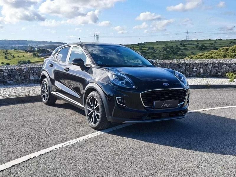 Preto Usado 2021 Ford Puma Titanium SUV | € 19.490 (Preço justo) - Imagem 1/4