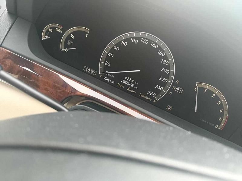 Usado Mercedes S320 235 HP (172 kW) 2007 Preto Sedan