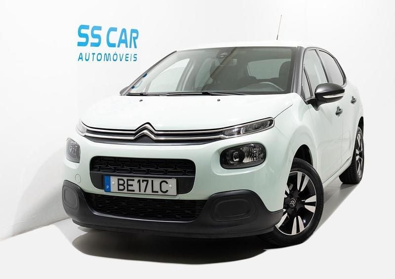 Verde Usado 2018 Citroën C3 Feel Citadino | € 7.990 (Super Preço) - Imagem 1/4