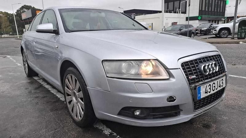 Cinzento Usado 2008 Audi A6 Sedan | € 7.850 (Preço justo) - Imagem 1/4
