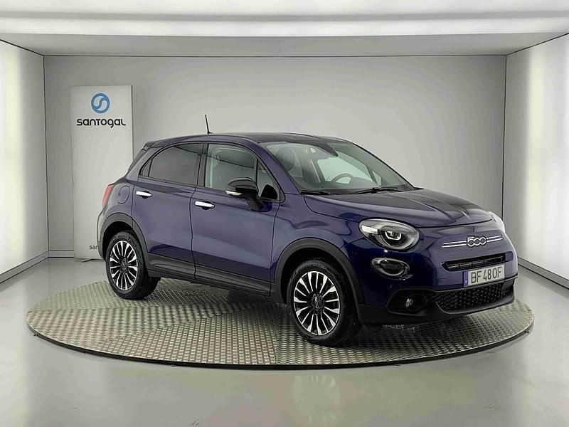 Azul Usado 2023 Fiat 500 Lounge | € 19.490 (Caro) - Imagem 1/4