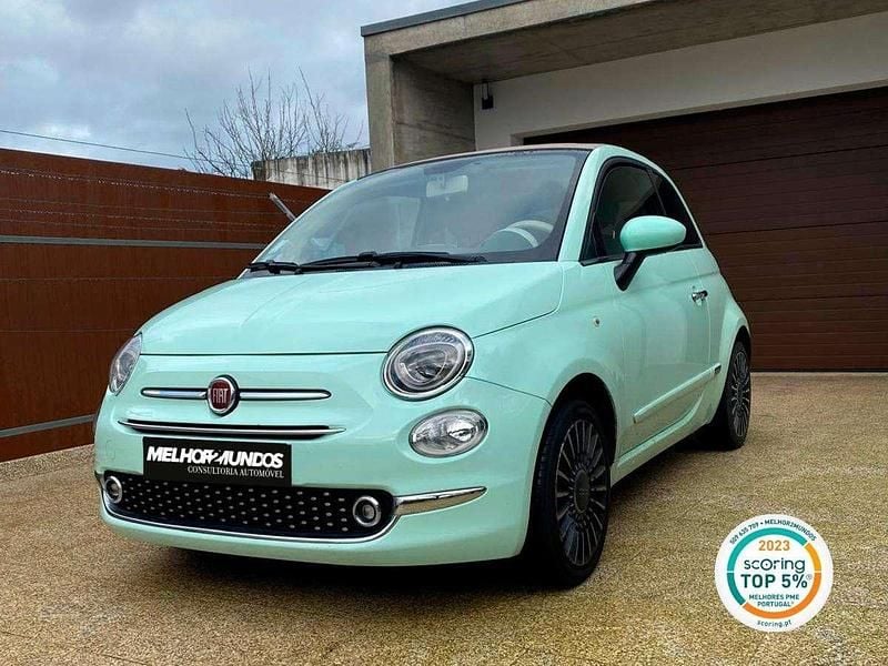 Usado Fiat 500C Collezione 69 HP (50 kW) 2015 Verde Cabrios