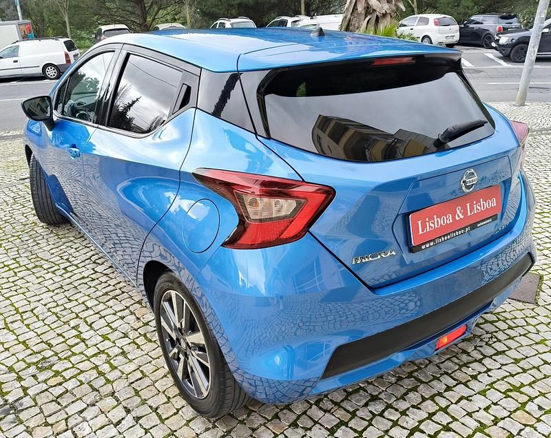 Usado Nissan Micra S 90 HP (66 kW) 2017 Azul perola