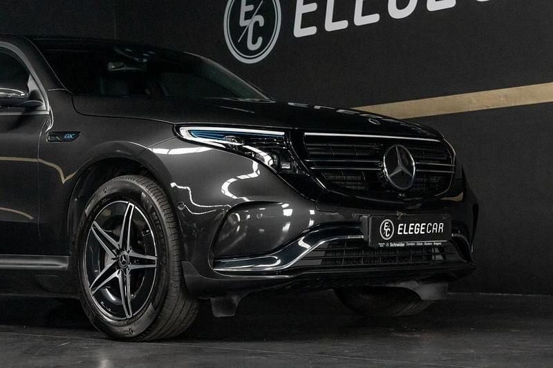 Usado Mercedes EQC400 AMG line 300 kW (408 HP) 2020 Cinza SUV