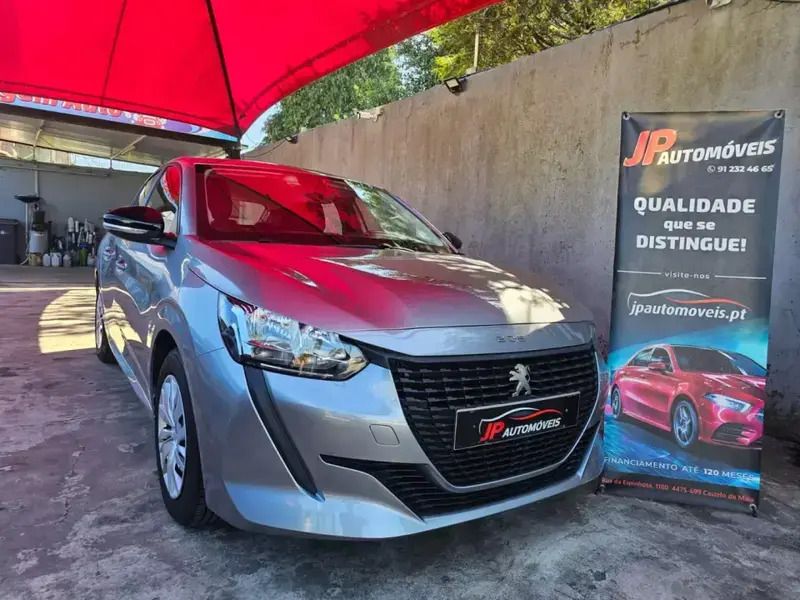 Cinza Usado 2021 Peugeot 208 Active Citadino | € 12.999 (Bom preço) - Imagem 1/4