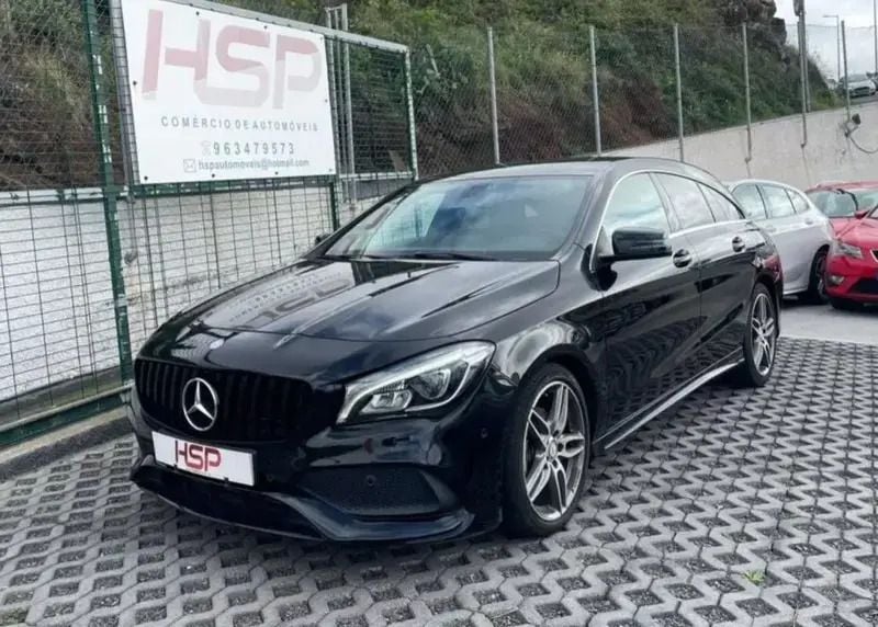 Usado Mercedes CLA200 AMG 136 HP (100 kW) 2017 Preto Carrinha