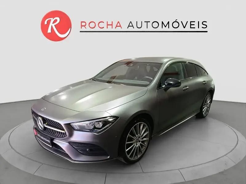 Cinza Usado 2022 Mercedes CLA250e Shooting Brake AMG line Carrinha | € 28.500 (Bom preço) - Imagem 1/4