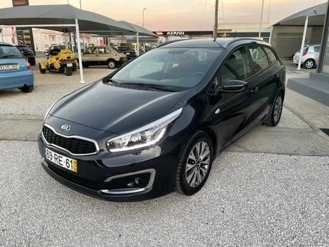 Usado Kia Ceed Sportswagon 90 HP (66 kW) 2016 Preto Carrinha