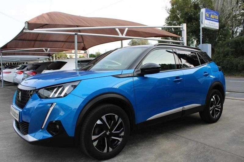 Azul Usado 2021 Peugeot 2008 SUV | € 25.500 (Preço justo) - Imagem 1/4
