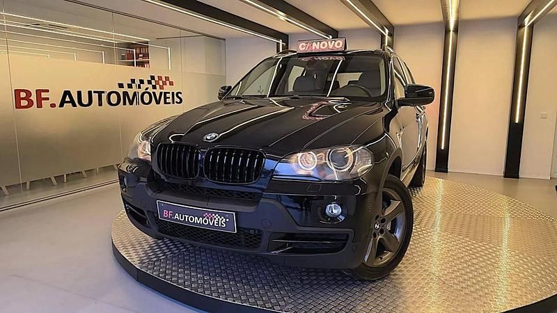 Preto Usado 2008 BMW X5 SUV | € 14.900 - Imagem 1/4