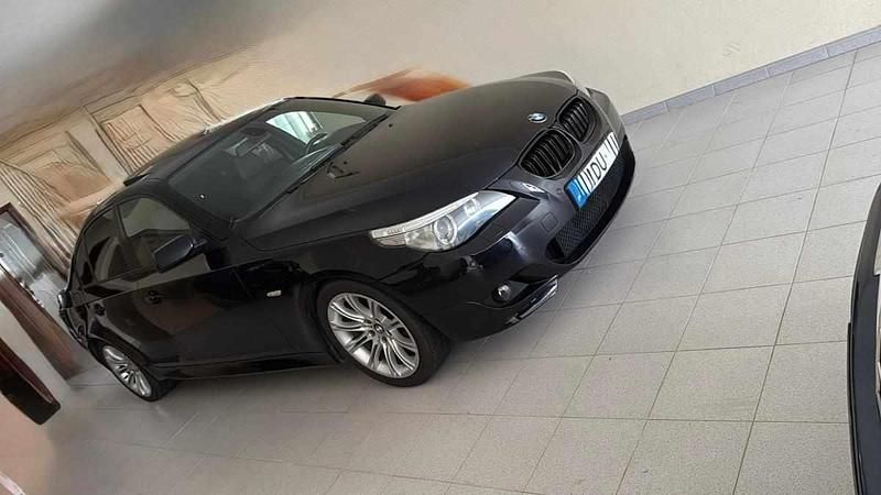 Preto Usado 2007 BMW 520 Sedan | € 13.999 (Preço elevado) - Imagem 1/4