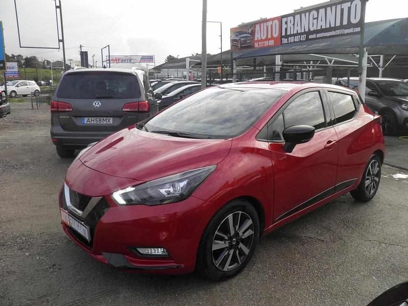 Usado Nissan Micra 101 HP (74 kW) 2021 Vermelho Citadino