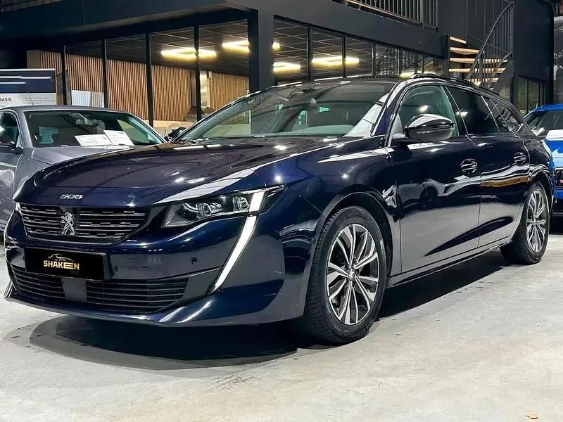 Azul escuro Usado 2022 Peugeot 508 SW Allure Carrinha | € 18.750 (Bom preço) - Imagem 1/4