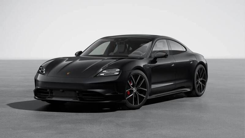 Preto jet metalizado Novo 2024 Porsche Taycan 4S Sedan | € 145.000 (Preço justo) - Imagem 1/4