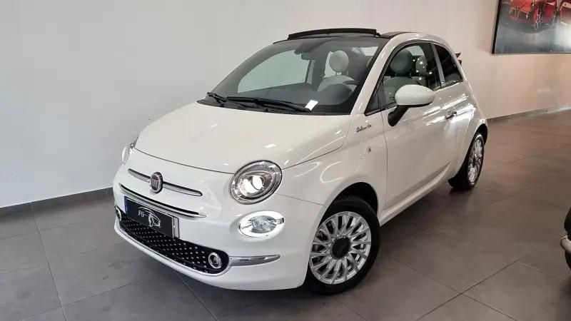 Branco Usado 2022 Fiat 500C Dolcevita Cabrios | € 15.500 (Preço justo) - Imagem 1/4