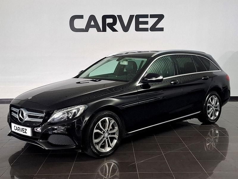 Preto Usado 2015 Mercedes C220 Avantgarde Carrinha | € 20.900 - Imagem 1/4