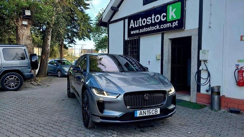Cinzento Usado 2021 Jaguar I-Pace SUV | € 33.000 (Bom preço) - Imagem 1/4