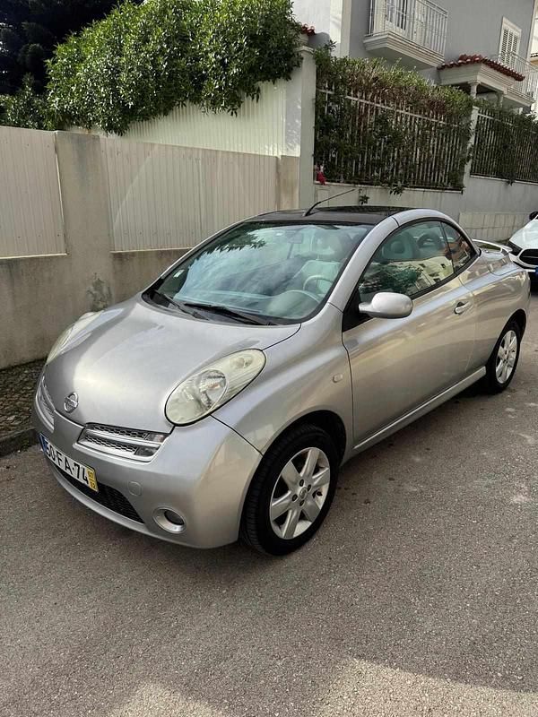 Usado Nissan Micra 88 HP (64 kW) 2007 Cinzento Cabrios