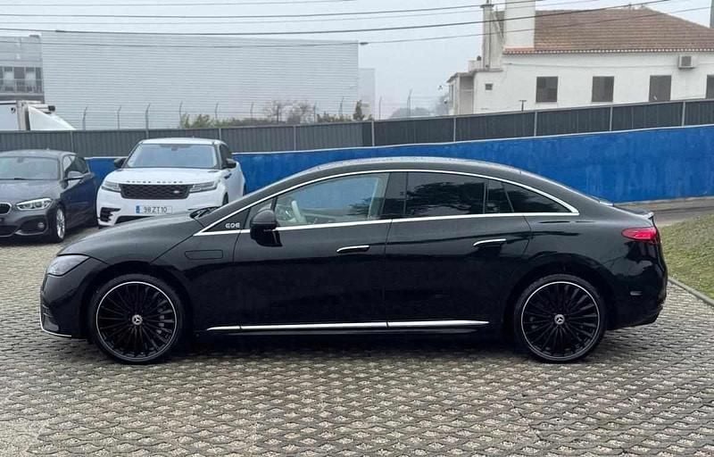 Usado Mercedes EQE350 214 kW (292 HP) 2024 Preto Sedan