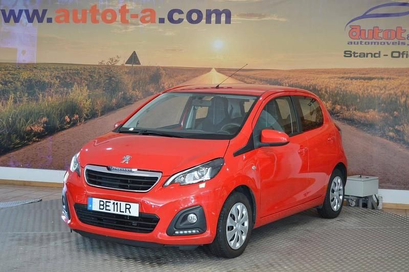 Usado Peugeot 108 Active 69 HP (50 kW) 2017 Vermelho Citadino