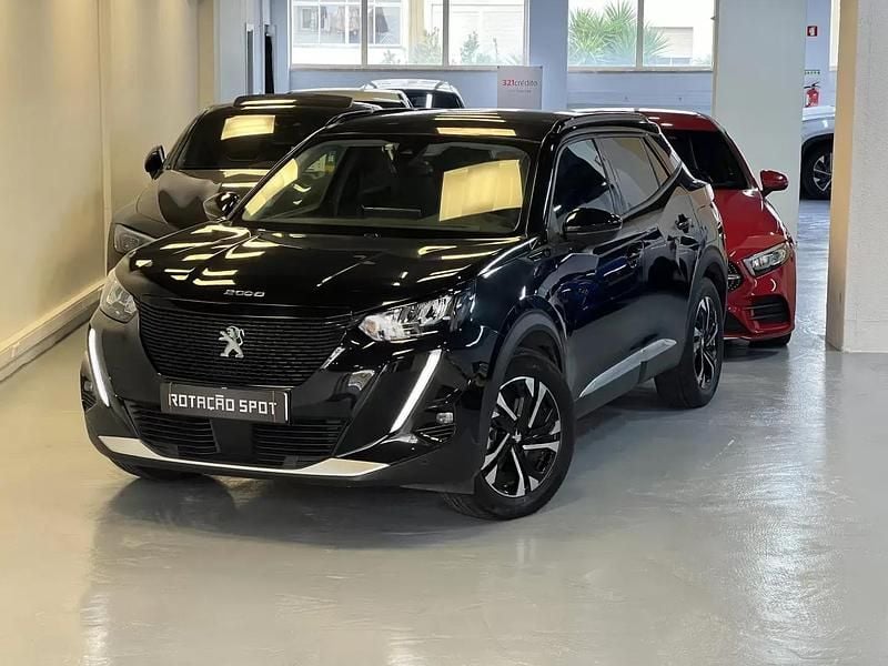 Preto Usado 2020 Peugeot e-2008 Allure SUV | € 18.990 (Preço justo) - Imagem 1/4