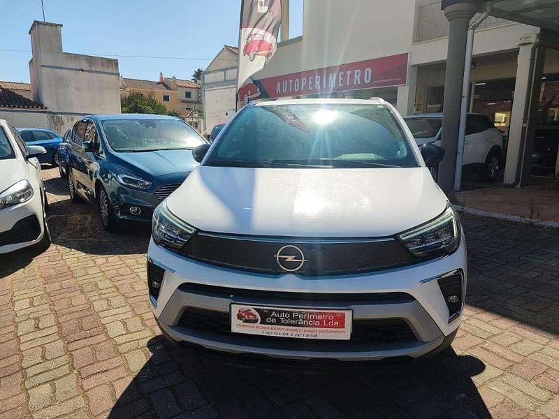 Usado Opel Crossland Elegance 110 HP (80 kW) 2021 Branco SUV