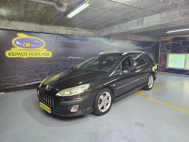 Preto Usado 2006 Peugeot 407 Carrinha | € 3.750 (Preço justo) - Imagem 1/4