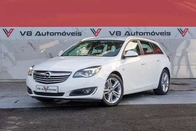 Usado Opel Insignia Cosmo 130 HP (95 kW) 2014 Amarelo Carrinha