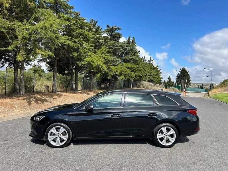 Usado Seat Leon ST 204 HP (150 kW) 2021 Preto Carrinha