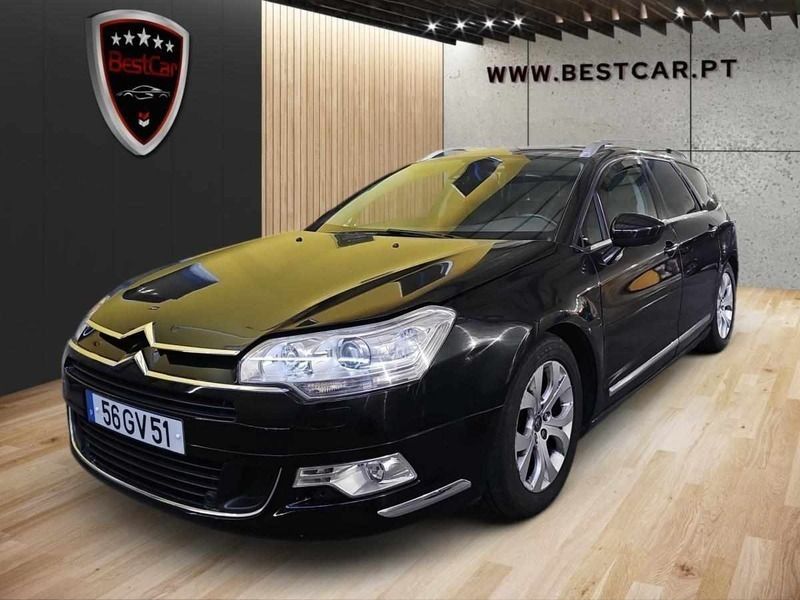 Preto Usado 2008 Citroën C5 Carrinha | € 7.950 (Caro) - Imagem 1/4