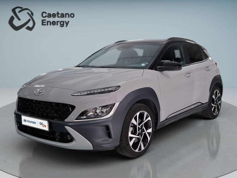 Cyber grey (metalizado) Usado 2023 Hyundai Kauai Premium SUV | € 20.250 (Bom preço) - Imagem 1/4