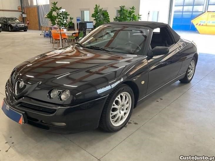 Preto Usado 2000 Alfa Romeo Spider Cabrios | € 16.900 - Imagem 1/1