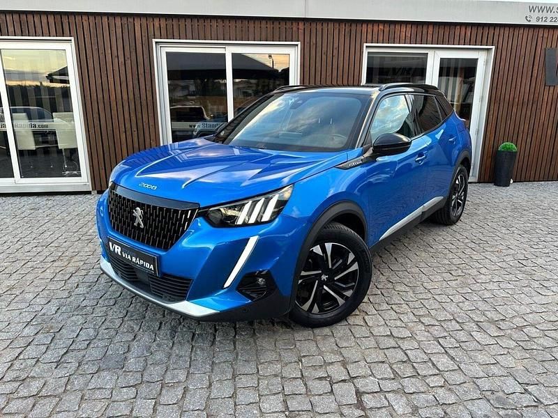 Azul Usado 2020 Peugeot 2008 GT-line SUV | € 21.490 (Preço elevado) - Imagem 1/4