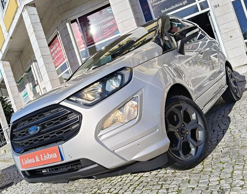 Cinzento Usado 2019 Ford Ecosport ST-Line SUV | € 13.980 - Imagem 1/4