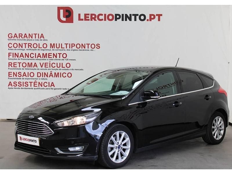 Preto Usado 2018 Ford Focus Titanium Carrinha | € 13.950 (Preço elevado) - Imagem 1/3