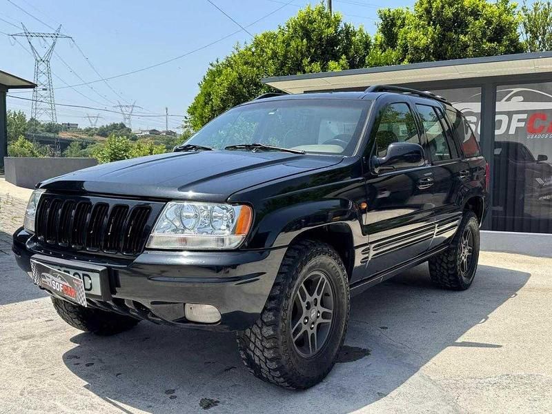 Usado Jeep Grand Cherokee Limited 140 HP (102 kW) 2000 Preto SUV