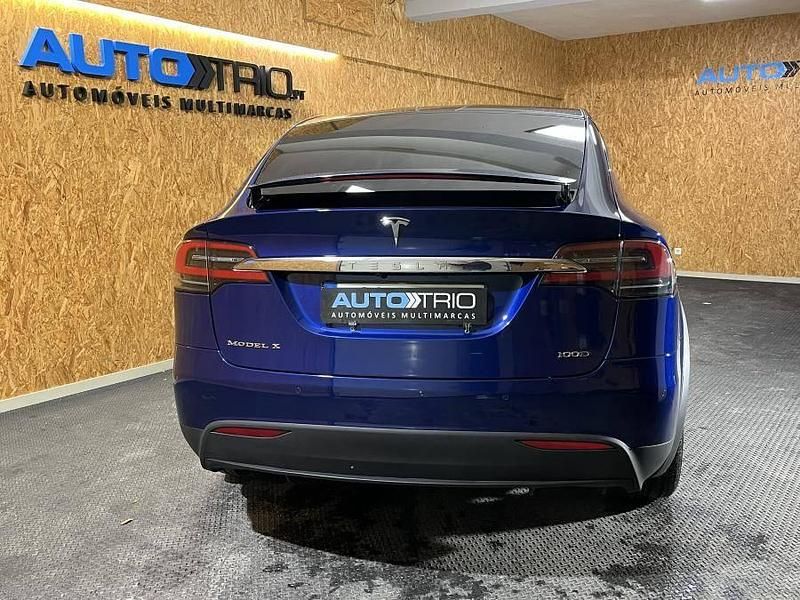 Usado Tesla Model X 386 kW (525 HP) 2018 Azul SUV
