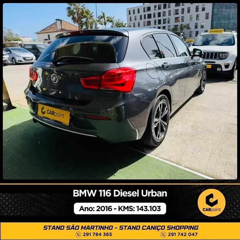 Usado BMW 116 116 HP (85 kW) 2016 Cinzento Citadino