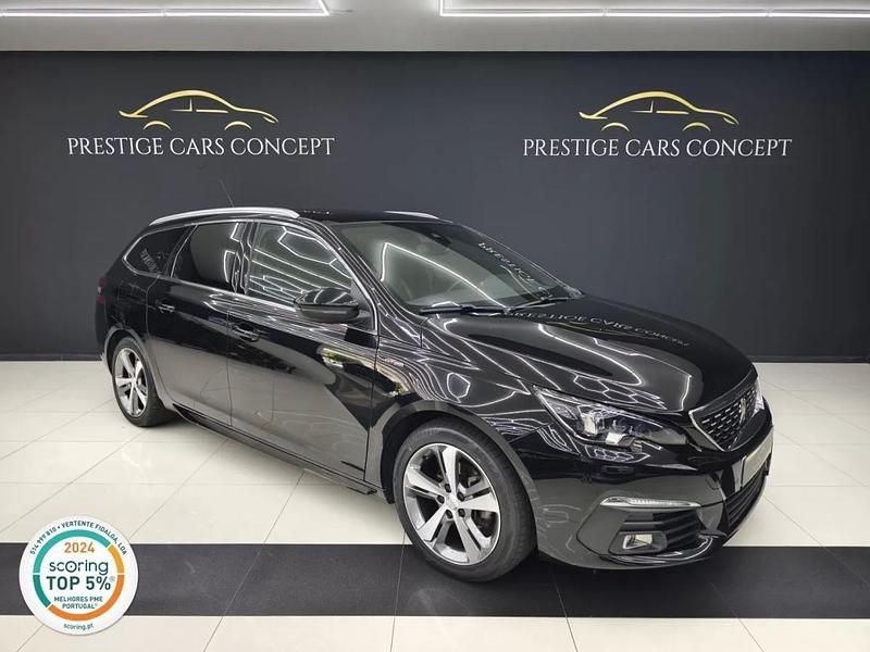 Preto Usado 2019 Peugeot 308 SW GT-line Carrinha | € 14.950 (Caro) - Imagem 1/4