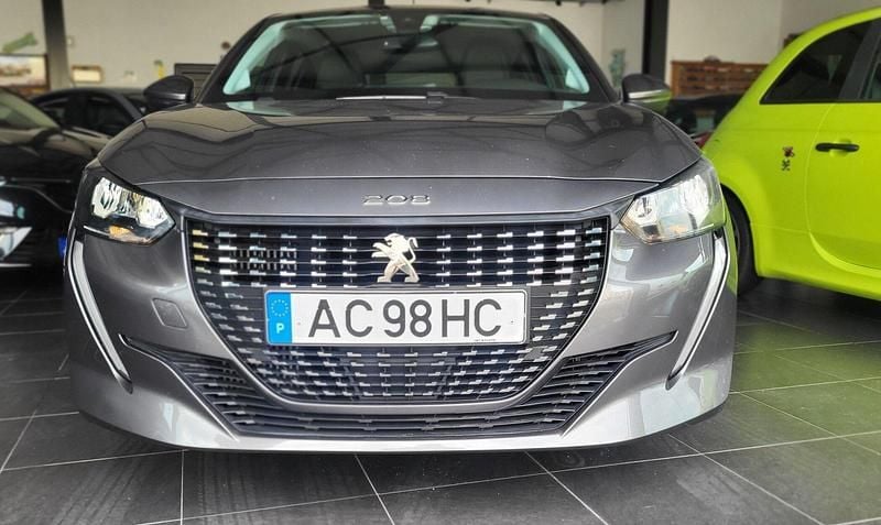 Usado Peugeot 208 Allure 101 HP (74 kW) 2020 Cinza Citadino