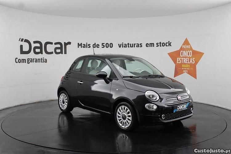 Preto Usado 2020 Fiat 500 Lounge | € 9.999 - Imagem 1/1