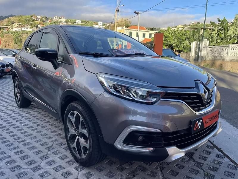 Cinza Usado 2018 Renault Captur SUV | € 14.500 (Preço justo) - Imagem 1/4
