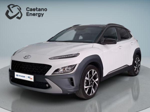 Atlas white (tt) Usado 2023 Hyundai Kauai Premium SUV | € 20.250 (Bom preço) - Imagem 1/4